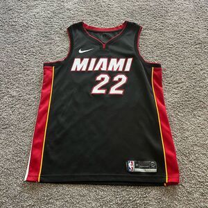 Nike Miami Heat Jimmy Butler Swingman Jersey Black NBA Mens Size Large 48